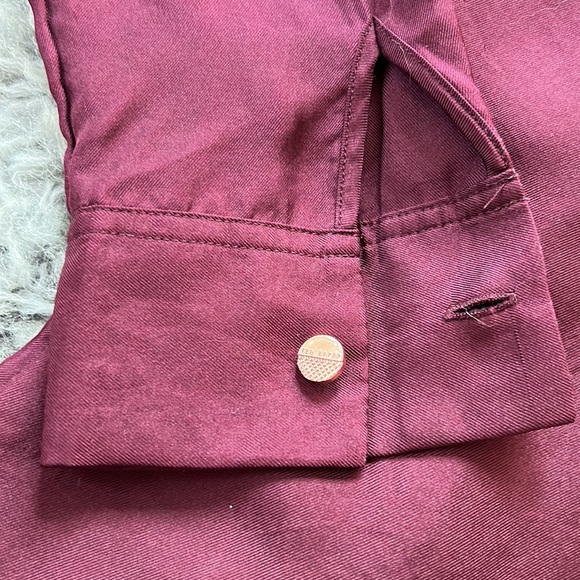 Ted Baker 100%Silk Mockneck Top - Picture 2 of 7